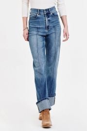 HOLLY SUPER HIGH RISE CUFFED STRAIGHT JEANS JUSTICE DEAR JOHN DENIM at Dear John Denim